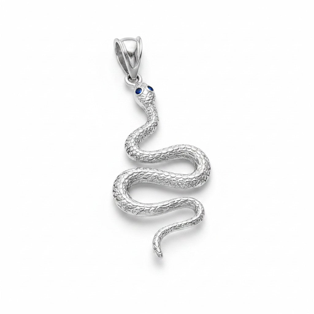 Dije Serpiente en Plata .925