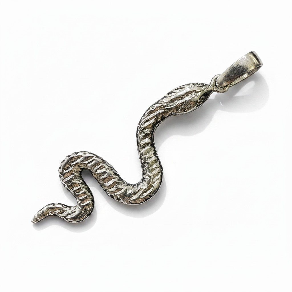 Dije Serpiente en Plata .925