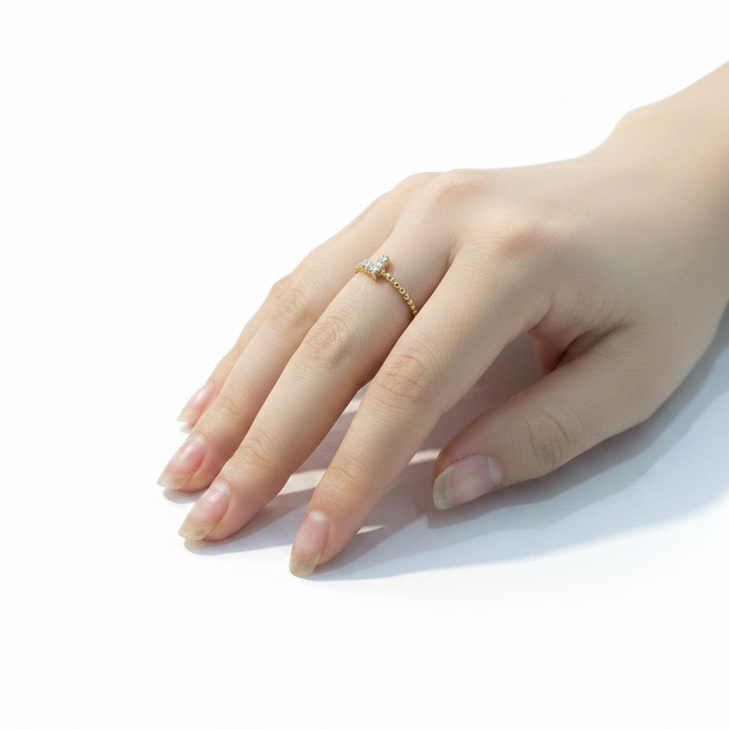Anillo Corazón en Oro 10K