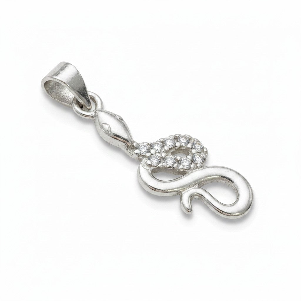 Dije Serpiente en Plata .925