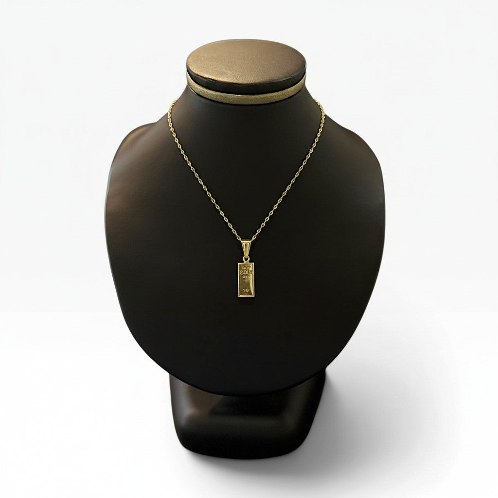 Dije Lingote — Oro 14K